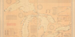 Pilot Chart of the Great Lakes